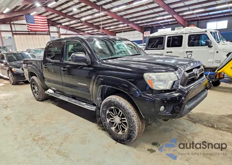 2013 Toyota Tacoma Double Cab from USA, damaged, VIN 3TMLU4EN5DM116665